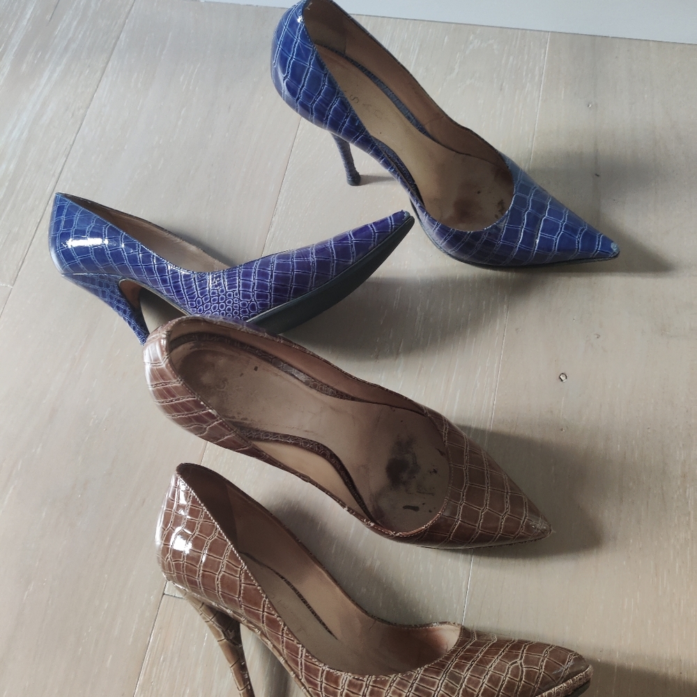 Casadei shoes size 7.5 2 pair